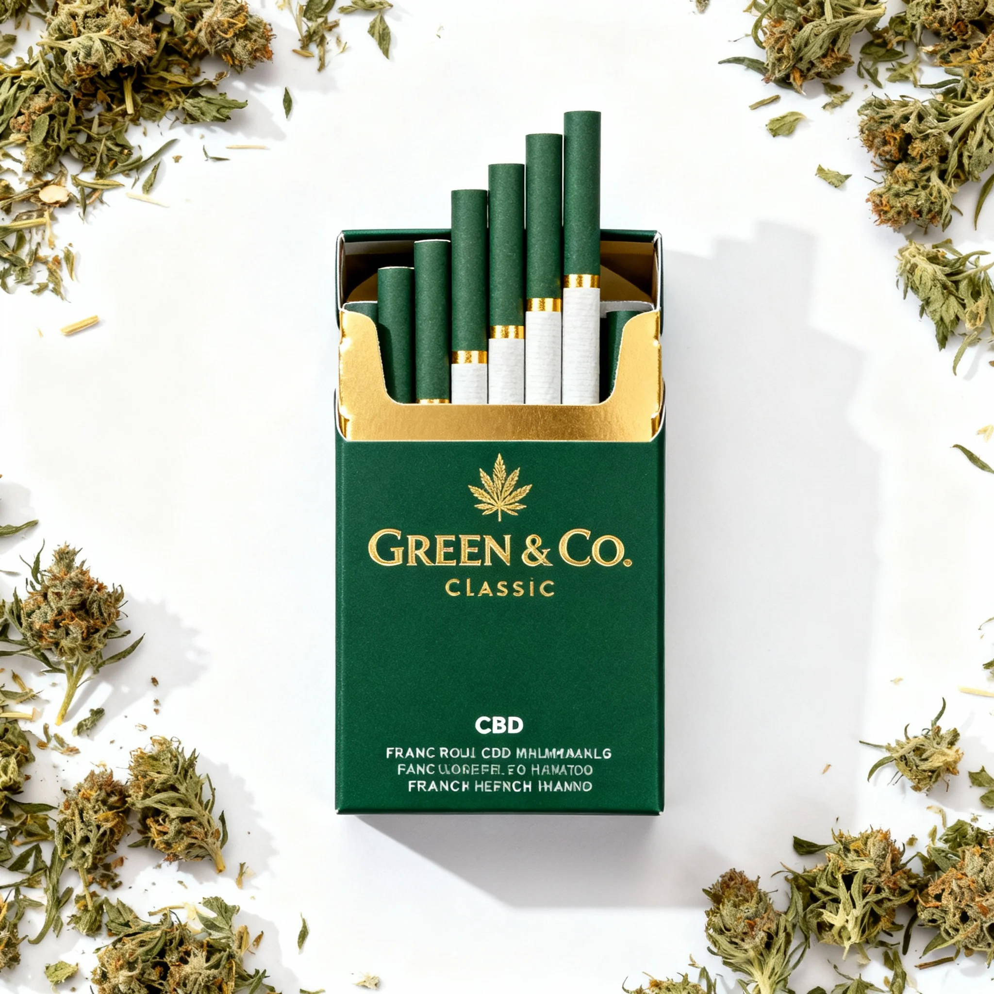 Paquet Green & Co Classic 20 Cigarettes CBD
